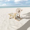 June Journal Simple Linear Geometric Shapes Sling Chair - Deny Designs: Hardwood Frame, Water & UV Resistant, No Assembly Required - 3 of 3