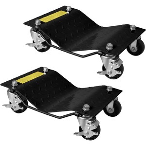 Heavy Duty Car Dollies Set - Sturdy Wheel Dollies for Garage Moving, Vehicle Maintenance, Suitable for Cars, Trucks, and Motorcycles - 1 of 4