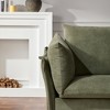 Oversized Chenille Armchair with Removable Washable Cushions - 2 of 4