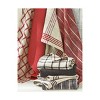 tagltd Canyon Woven Flour Sack Dishtowel Set Of 4 Red Multi Dish Cloth For Drying Dishes And Cooking - 3 of 3