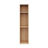 Nexera Queen Marconi Headboard Natural Blonde Oak: Engineered Wood with Built-In Storage Shelves - 3 of 4