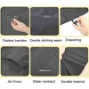 Akefit Outdoor Table Cover Waterproof Furniture Protector with Handles and Vents Black 110in - 2 of 4