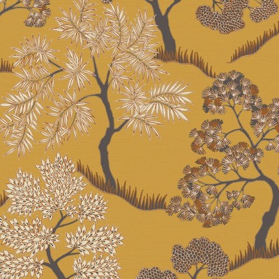 Sublime Trees Ochre Wallpaper : Target