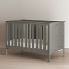 Child Craft Atwood 3-in-1 Convertible Crib, Converts to Day Bed, Toddler Bed, 3 Mattress Positions, Non-Toxic, Baby Safe Finish (Lunar Gray) - 4 of 4