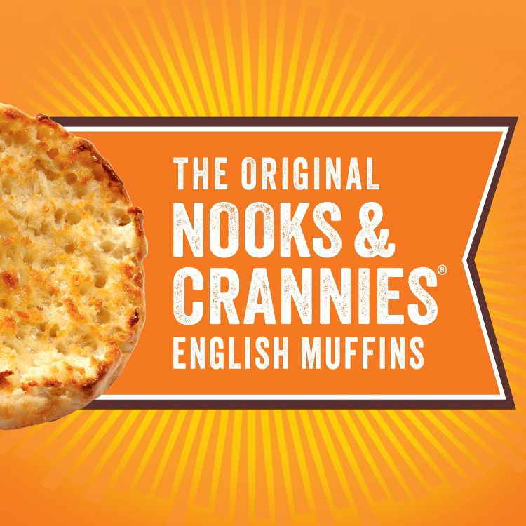 Thomas&#39; Regular English Muffins - 13oz/6ct, 2 of 12
