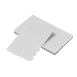 Unique Bargains Smooth Laser Engraving Metal DIY Gift Craft Business Cards 6 Pcs - 1 of 4