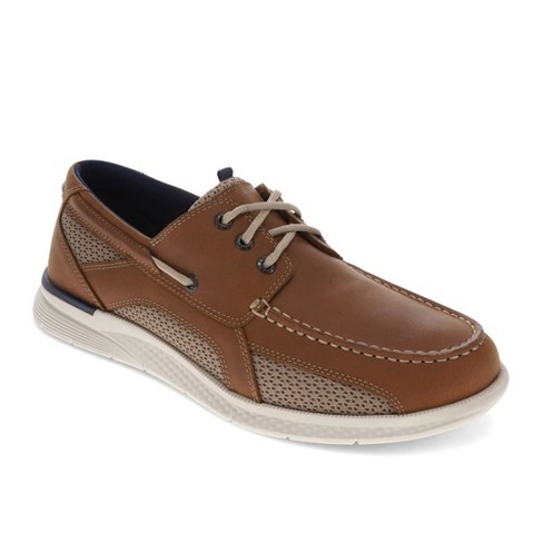 Dockers Mens Harden Genuine Leather Casual Classic Boat Shoe Tan Size 10.5 W