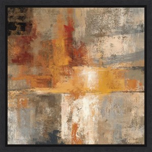 Amanti Art Silver and Amber Crop by Silvia Vassileva Framed Canvas Wall Art - 1 of 4