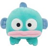 Sanrio Fluffy Hankyodon Laying Down Plush, H 4.1 x W 6.3 x D 5.9 inches (10.5 x 16 x 15 cm) - 2 of 3