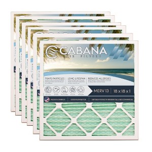 Cabana Air Filters HVAC Furnace Air Filters, MERV 13 - 1 of 4