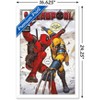 Trends International Marvel Deadpool & Wolverine - Homage Cover #1 Framed Wall Poster Prints - 3 of 4