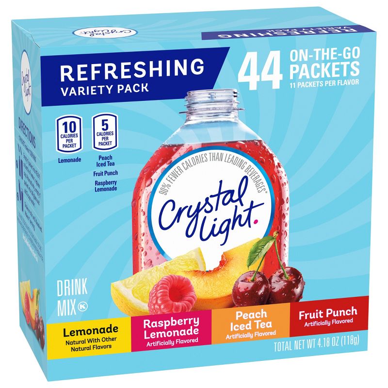 Crystal Light On The Go Variety Pack - 44ct Packets, 4 of 10