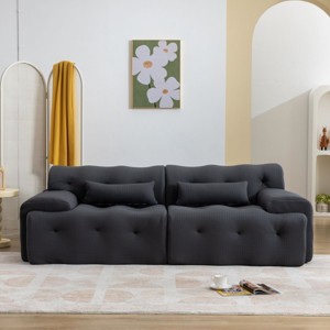 Most Comfortable Affordable Sofas With High Density Foam Cushions,Large Size Single Sofa Chair For Living Room-Cuddlewood - 1 of 4