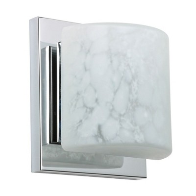 Besa Lighting Paolo 1 - Light Vanity in  Chrome