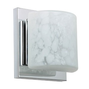 Besa Lighting Paolo 1 - Light Vanity in  Chrome - 1 of 1