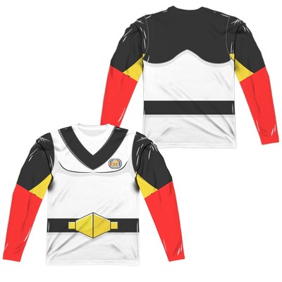 Men's Voltron Sven Costume Front Back Print Long Sleeve Costume T-Shirt