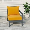 WestinTrends  Avalon Outdoor Patio HDPE Right Arm Facing Sectional Corner Club Chair with Patio Cushions - 2 of 4