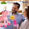 Living Puppets: Spark The Pink Unicorn - 16" Plush Hand Puppet, Handmade - 3 of 4