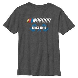 Boys NASCAR Racing Flags Since 1948 T Shirt - 1 of 4