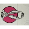 Men's Looney Tunes Bugs Bunny Peek Circle White Graphic Tee Shirt- - 2 of 2
