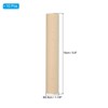Unique Bargains Unfinished Round DIY Crafts Home Decor Wood Sticks 10 Pcs - 2 of 4