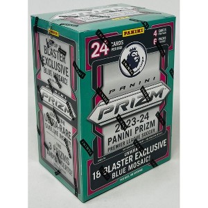【超希少貯金箱】「ACTION PLATINUM SERIES」1:24スケール 2023-24 Panini Prizm Premier League EPL Soccer 6-Pack Blaster Box