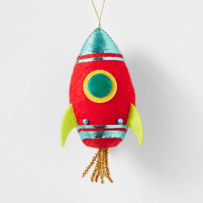 Rocket Christmas Tree Ornament - Wondershop™