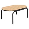 JUJABU Outdoor Chaise Lounge Chairs Set of 3 with Side Table and Beige Cushion - 4 of 4