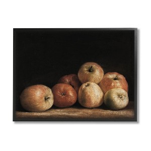 Stupell Industries Classic Apple Vintage Still Life Framed Giclee Art - 1 of 4
