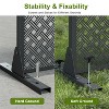 Dovelina Metal Outdoor Privacy Screen Freestanding Patio Decorative Screens - 4 of 4