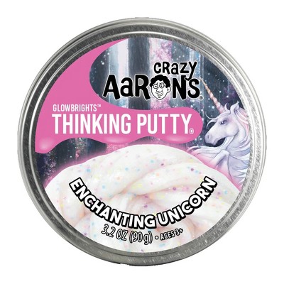 Crazy Aaron's Enchanting Unicorn - Full Size 4" Thinking Putty Tin