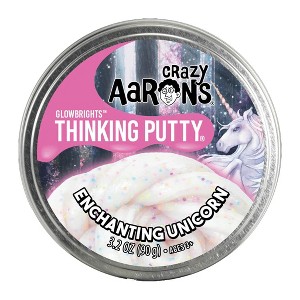 Crazy Aaron's Enchanting Unicorn - Full Size 4" Thinking Putty Tin - 1 of 1