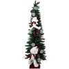 Northlight Battery Operated Tree with Polar Bears Christmas Decoration - 67" - 2 of 4