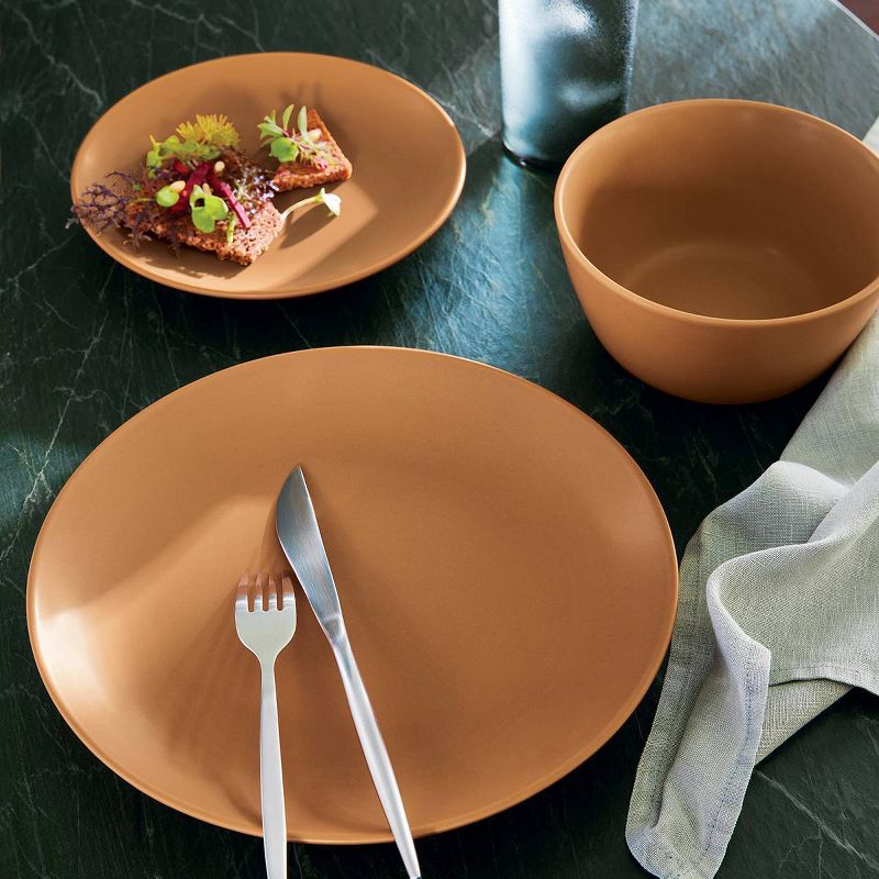 12pc Stoneware Avesta Dinnerware Set Rust - Threshold&#8482;, 3 of 10