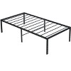 Kumasinova Heavy-Duty Metal Bed Frame with Slats,Modern Minimalist Platform Bed with 1000lbs Capacity,Sturdy Mattress Foundation,Black - 4 of 4