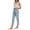 Women's High Rise Perfect Mom Jean - JUST BLACK DENIM - 2 of 4