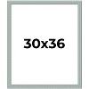PosterPalooza | Refined Blue Picture Frame - UV Acrylic, Foam Board Backing, Hanging Hardware - 2 of 4