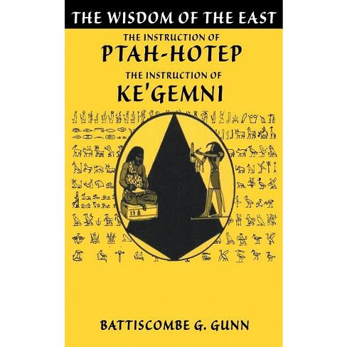The Teachings Of Ptahhotep By G Gunn (hardcover) Target