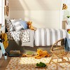 Rugby Striped Kids' Duvet Cover - Pillowfort™ - 2 of 4