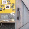 Pipe Decor 1/2 in. Tee Barn Door Handle, Mini-Square Flange – 10.75 in. L - 2 of 4