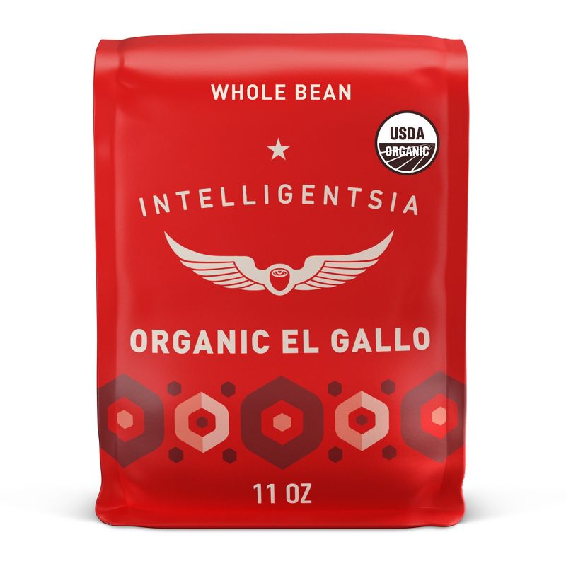 Intelligentsia Direct Trade Organic El Gallo Breakfast Blend Medium Roast Whole Bean Coffee - 11oz, 1 of 6