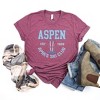 Simply Sage Market Women's Aspen Ski Club Short Sleeve Graphic Tee - 2 of 2