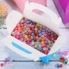 Unique Bargains Weddings Christmas Sturdy Structure Gift Wrap Box Favor Box with Handles 16 Pcs - 4 of 4