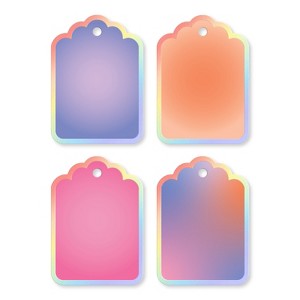 12ct Stationery Tags Ombre - 1 of 3