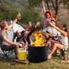 Yaheetech 16inch Portable Outdoor Smokeless Fire Pit,  Black - 2 of 4