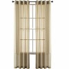 GoodGram Basic Home Grommet Top Single Sheer Window Curtain Panel - 2 of 2
