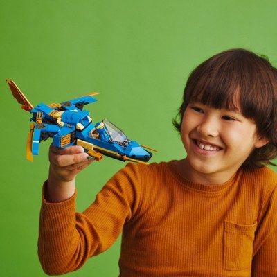 LEGO NINJAGO Jay Lightning Jet EVO Toy Plane Set 71784_0