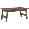 Monarch Specialties Table Set 3Pcs Set Coffee End Side Accent Living Room Laminate Brown Transitional - 4 of 4