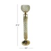Essential Decor & Beyond 3PC Golden Glass Candle Holder - 3 of 4