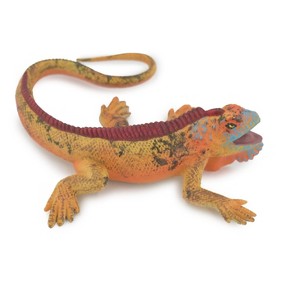 Collectible Wildlife Gifts | Orange Marine iguana, Lizard, Museum Quality, Hand Painted, Rubber Reptile, Realistic, Toy, Gift,  4"  CH512 BB157 - 1 of 4